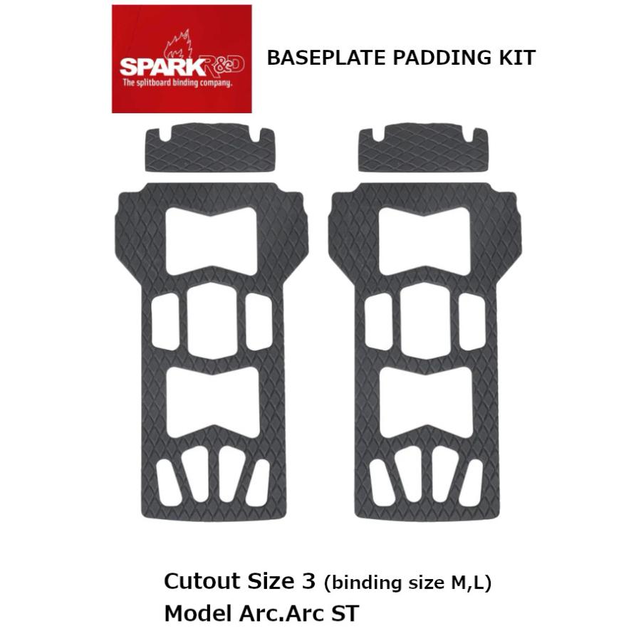 【SPARK R&D】ARCベースプレートsize M Arc-Baseplate-Kit - Spark R&D