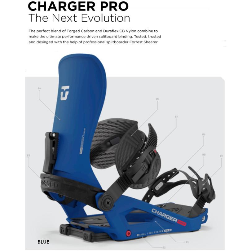 匿名配送 23-24 UNION ユニオン CHARGER PRO ビンディング バインディング スプリットボード BINDING 正規販売店 スノーボード SNOWBOARD 2023-2024 ご予約商品 【1037462945】(37752円)