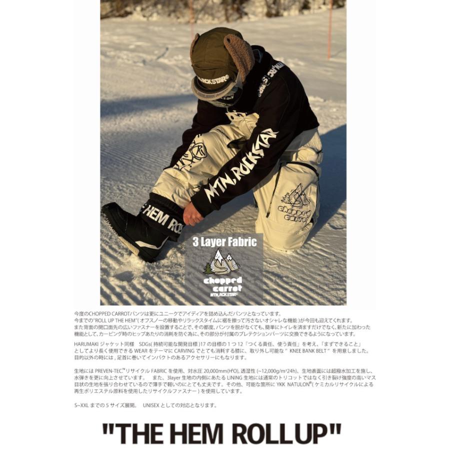 25-26 MTN.ROCK STAR マウンテンロックスター CHOPPED CARROT PANTS