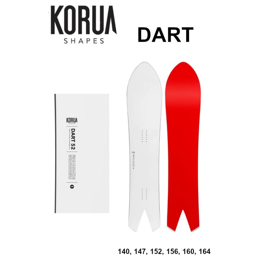 特典付き 25-26 KORUA Shapes DART ダート コルアシェイプス パウダー スノーボード 板 SNOWBOARD 正規販売店 2025-2026 | KORUA SHAPES | 01