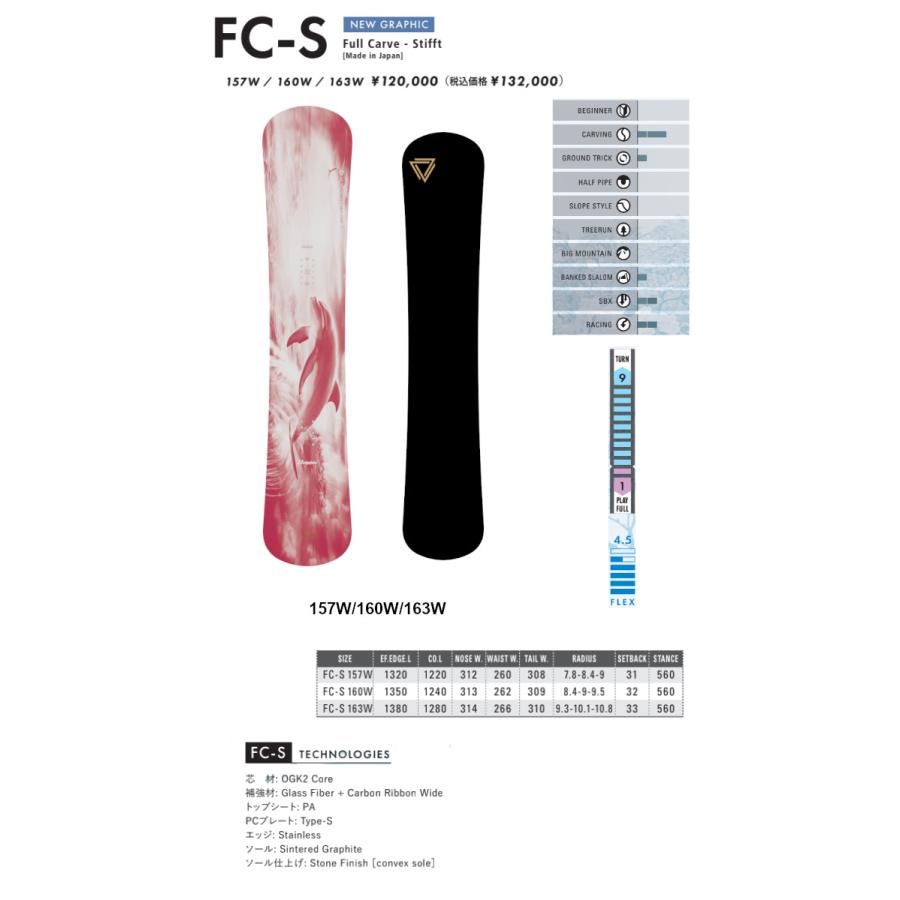OGASAKA 特典付き 25-26 オガサカ FC-S WIDE Full Carve OGASAKA 特典付き 25-26 オガサカ FC-S WIDE Full Carve