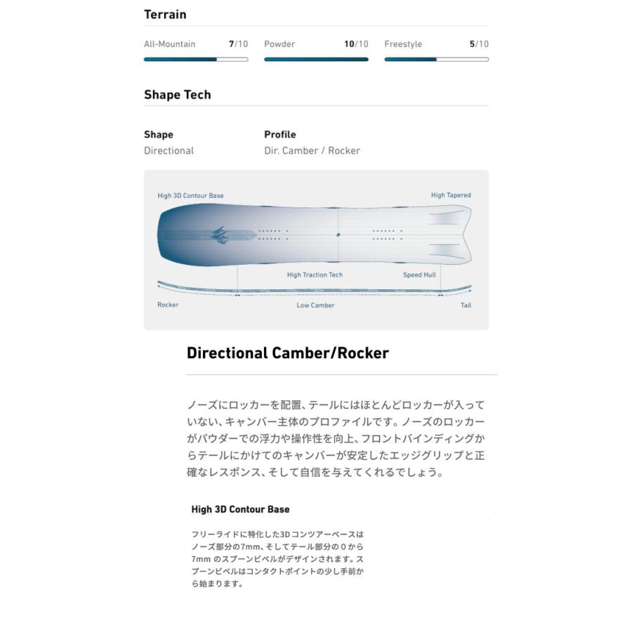 25-26 JONES SNOWBOARD ジョーンズ Hovercraft 2.0 Far East Limited ホーバークラフト 2.0・ファー・イースト・リミテッド 限定 正規販売店 2025-2026 |  | 04