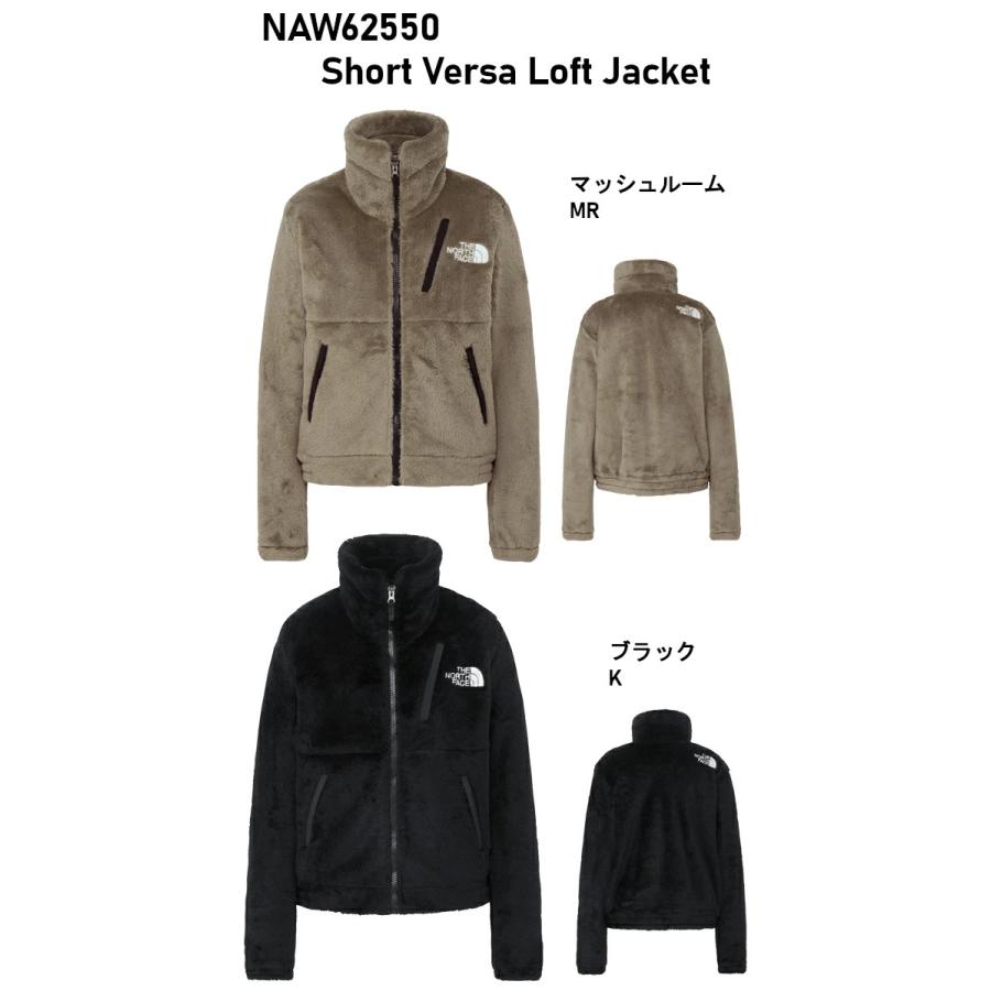 The North Face ザ・ノース・フェイス Short Versa Loft Jacket NAw62550 レディース ショート バーサ ロフト ジャケット フリース アウター 正規品取扱店の画像