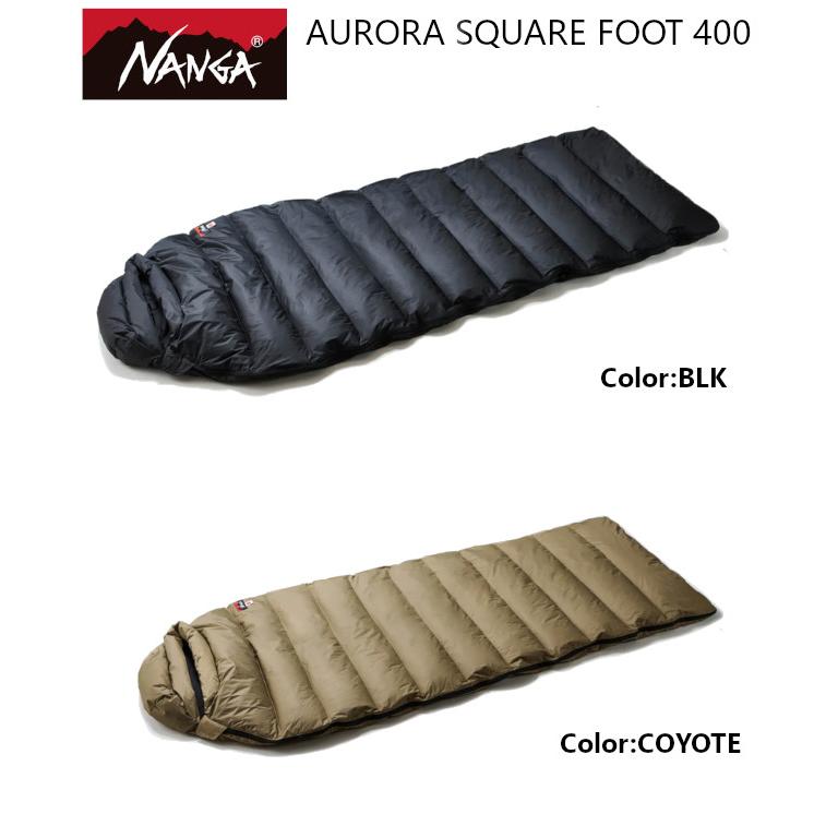 NANGA ナンガ AURORA SQUARE FOOT 400 オーロラ スクエア フット
