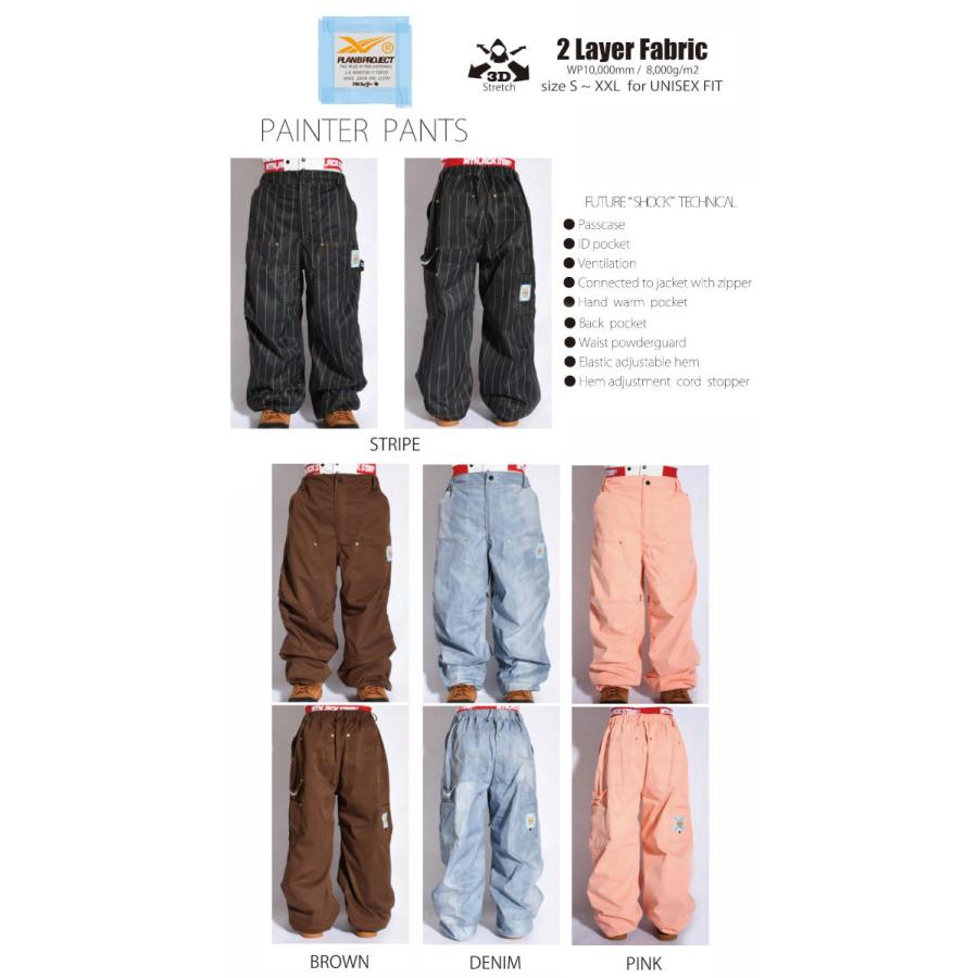 25-26 MTN,ROCK STAR PLAN B PROJECT PAINTER PANTS マウンテンロック