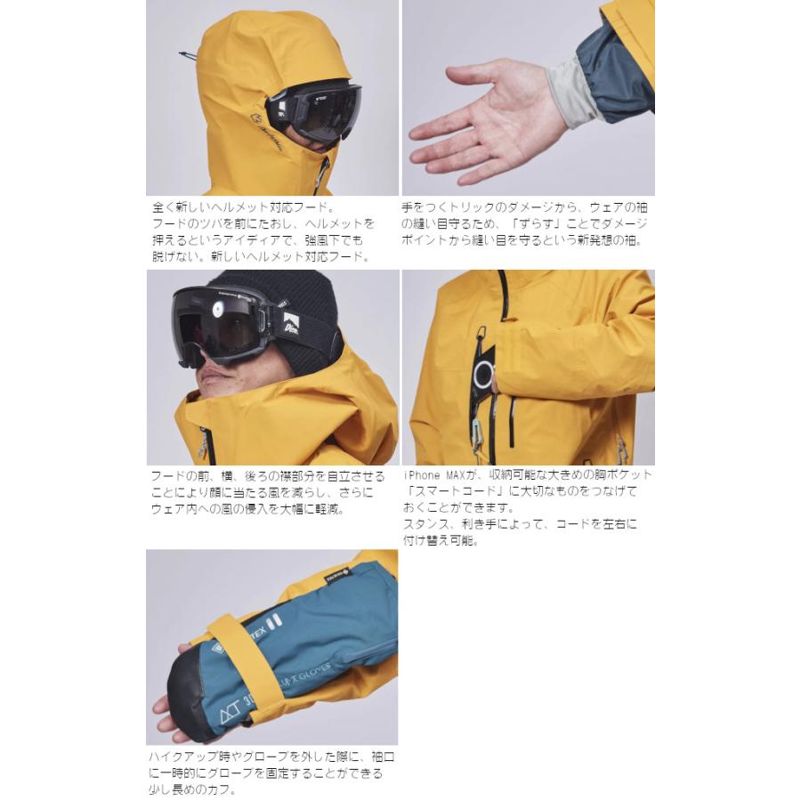 【新品】25-26REW REALITY CARVE JK GORE-TEX REW REW 25-26 REALITY CARVE 3L JKT 02 GORE-TEX 3L リアリティー
