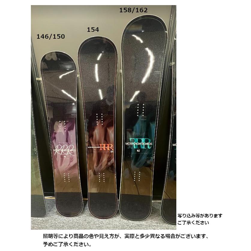 [特典付き] 24-25 MOSS SNOWBOARDS モス スノーボード REVOLVER RRR リボルバー トリプルアール カービング スノーボード SNOWBOARD オガサカ製 2024-2025｜voltage｜04