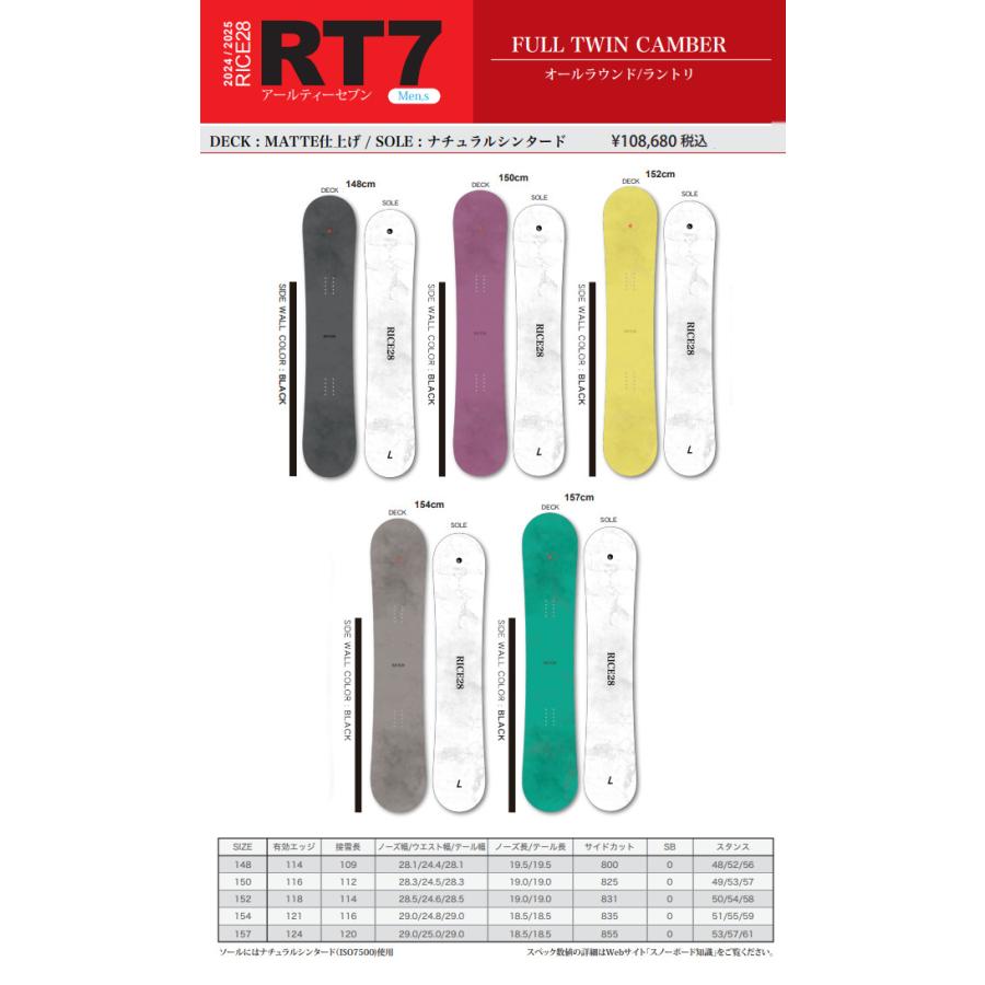 RICE28 24-25 ライス28 RT7 アールティーセブン メンズ オール RICE28 24-25 ライス28 RT7 アールティーセブン メンズ オール