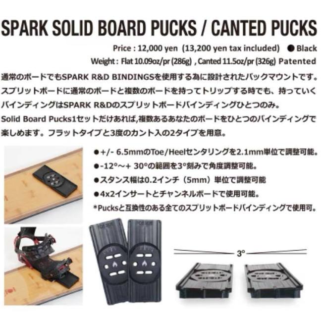 SPARK R&D Spark Solid Board Pucks / Canted 25-26 ソリッドボード用