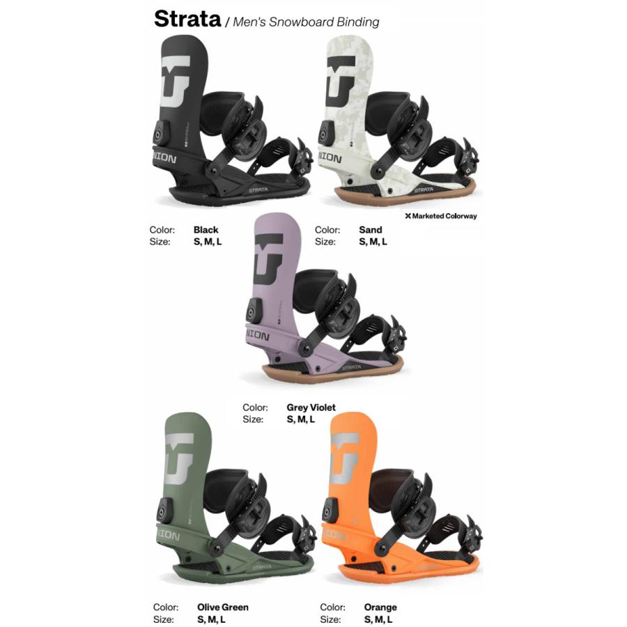 UNION BINDING 特典付き 25-26 ユニオン Strata ストラータ