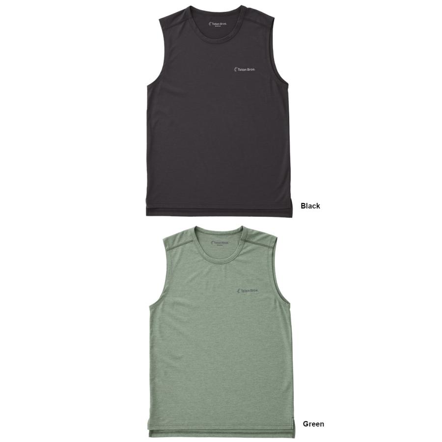 Teton Bros. VAPOR NON SLEEVE ユニセックス 登山・ランニングに最適｜Teton Bros. VAPOR NON SLEEVE