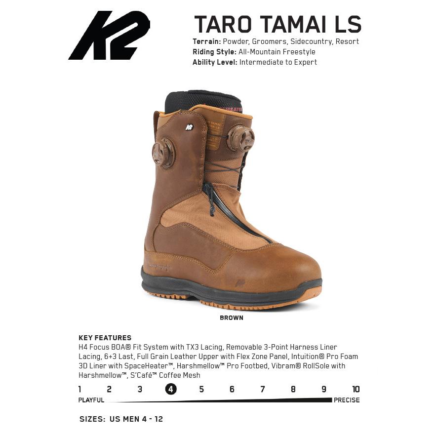 23-24 K2 SNOWBOARDING ケーツー TARO TAMAI LS TT 玉井太朗 レザー 本