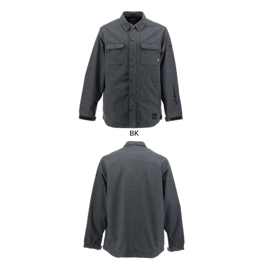 25-26 VESP べスプ VPMJ1069 Houndstooth Check Shirts Jacket BK  BR スノーボード ウエア ジャケット SNOWBOARD 正規販売店 2025-2026 | VESP | 02