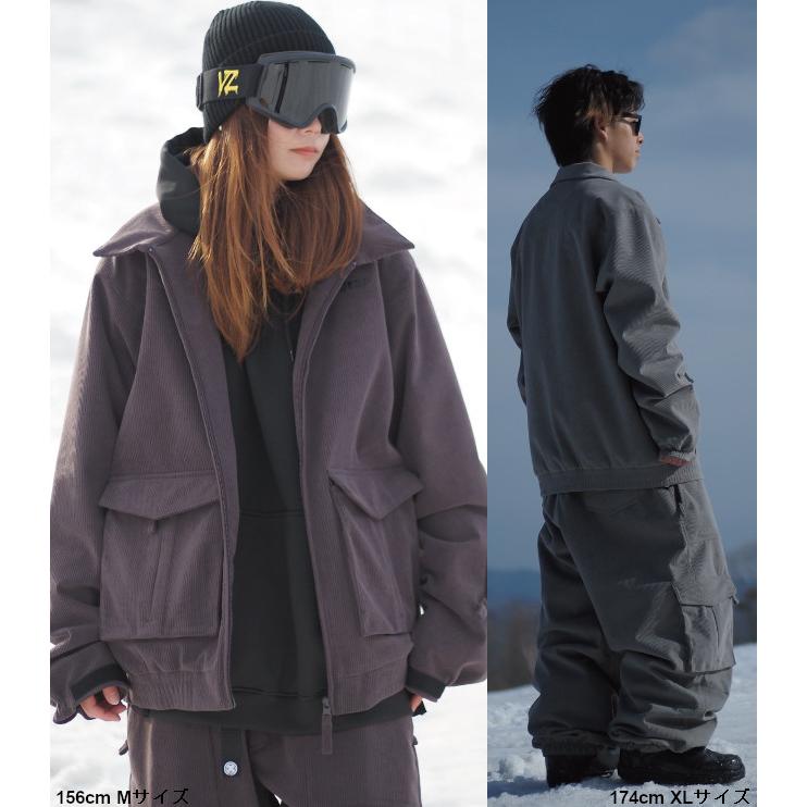 25-26 VESP べスプ VPMJ1070C Corduroy Work Blouson Jacket BR GR スノーボード ウエア ジャケット SNOWBOARD 正規販売店 2025-2026の画像