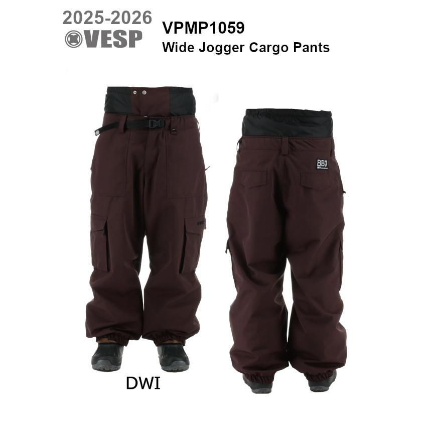 VPMP1059 DBR Sサイズ VESP（ベスプ） 25-26 VESP べスプ VPMP1059 Wide Jogger Cargo Pants