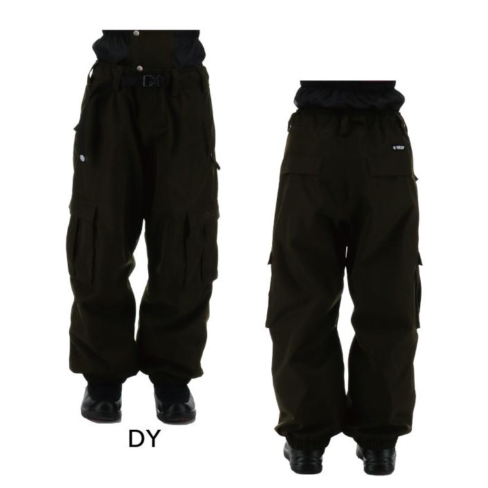 VESP 25-26 べスプ VPMP1063 Chino Super Wide Jogger Pants BK OL DY