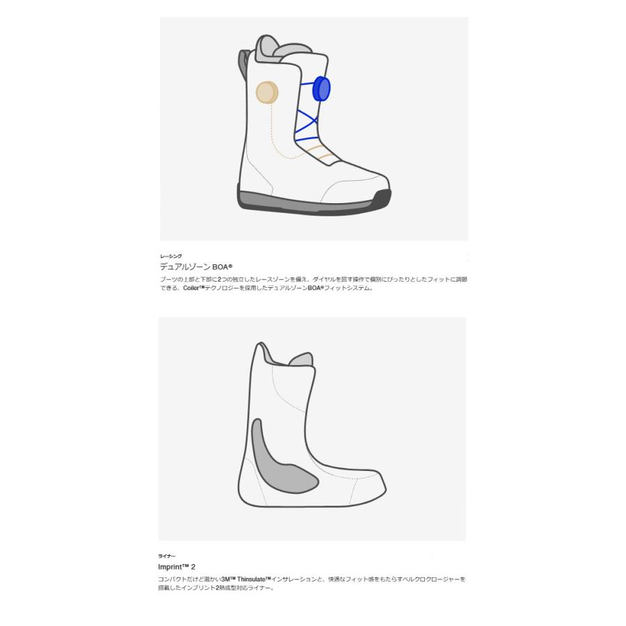 BURTON バートン 24-25 Men's Ruler BOA Wide BOOT メンズ BURTON バートン 24-25 Men's Ruler BOA Wide BOOT メンズ