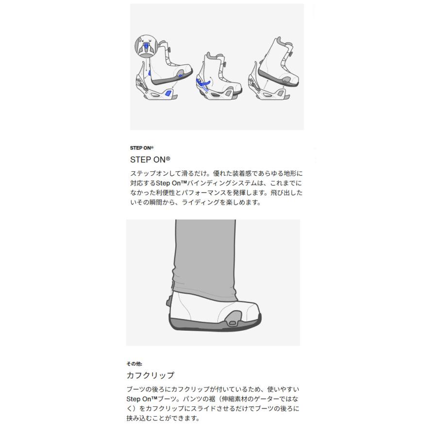 BURTON バートン 25-26 Men's Waverange Step On ウェイブレンジ ワイド スノーボードブーツ メンズ ステップオン 日本正規品 スノーボード SNOWBOARD 2025-2026_5
