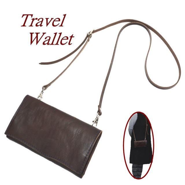 財布 レディース 斜め掛け 長財布 ポシェット チョコ Voodoocats 通販 Yahoo ショッピング