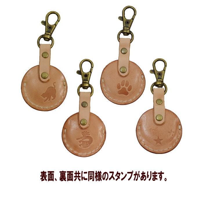 クイックペイ コイン型 ケース 革 牛革 ヌメ革 キーホルダー バッグ