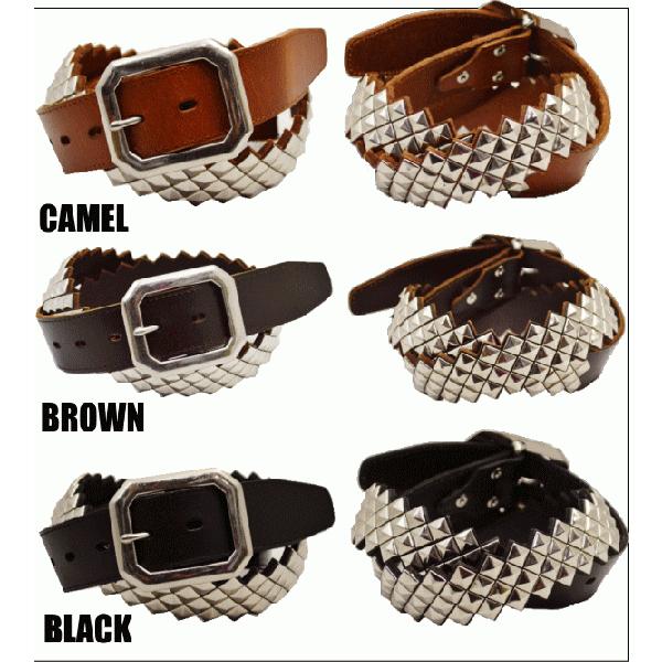 スタッズベルト メンズ ギザギザ 鋲ベルト : voodoocats - 通販