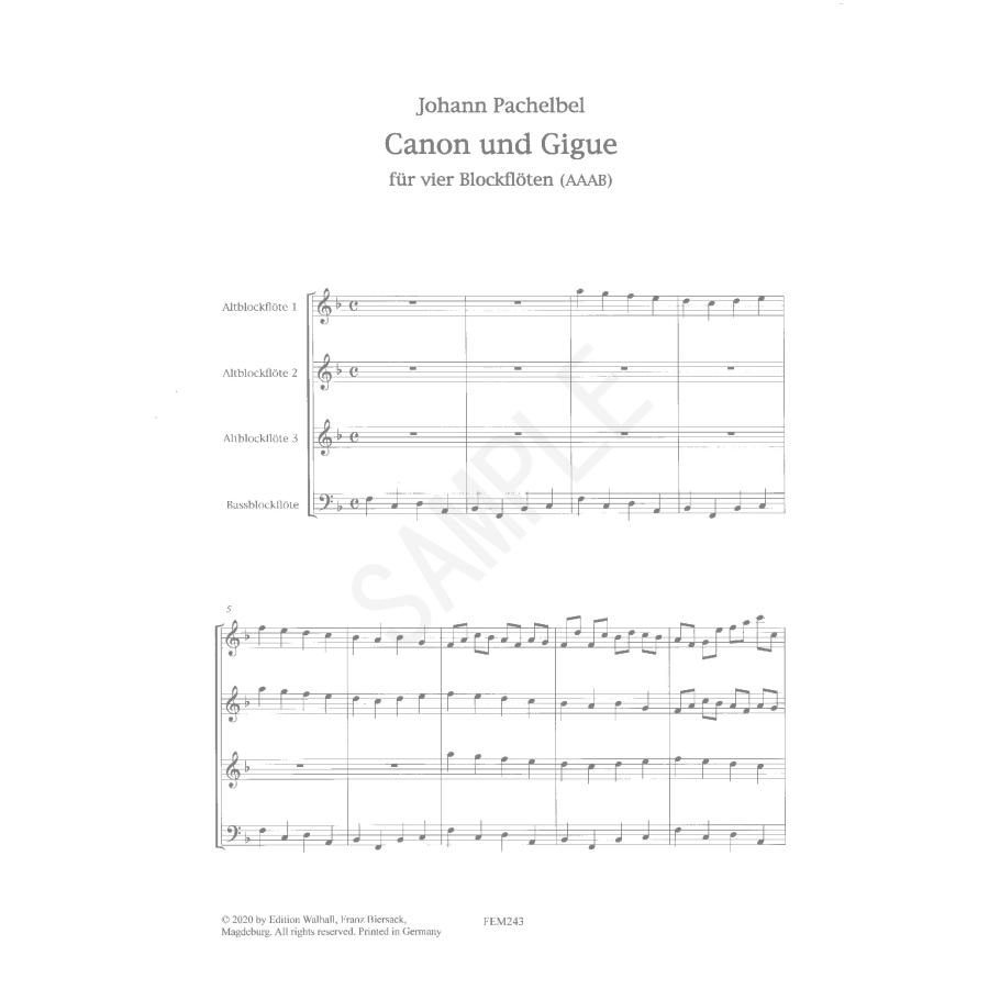 J.Pachelbel :Canon und Gigue パッヘルベルのカノン : フォルン