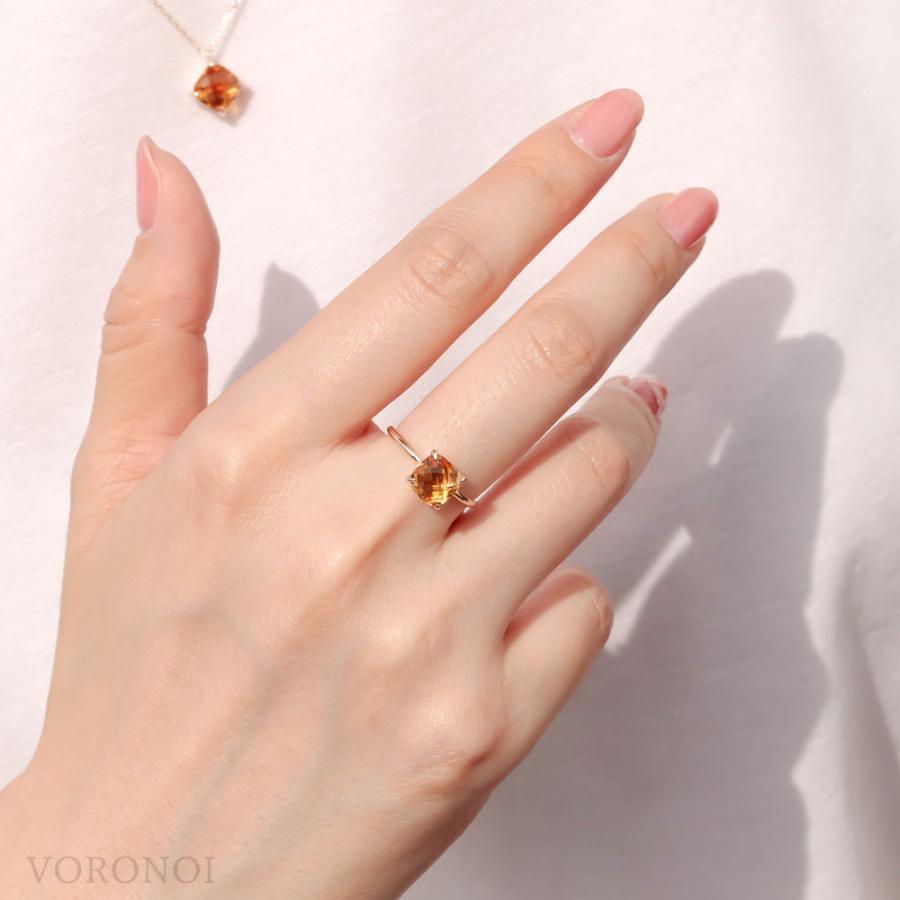 ♢容音♢訳あり♢K18スモーキークォーツ4.5ct チャーム MINAMO 正規品 K18 チェスカット リング MINAMOセッティング 特許取得