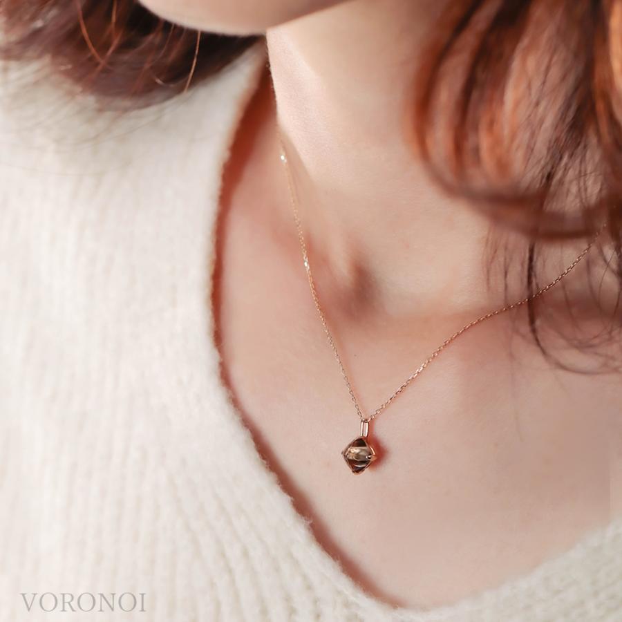 MINAMO 正規品 K10/K18 シュガーローフカット ペンダントトップ MINAMO