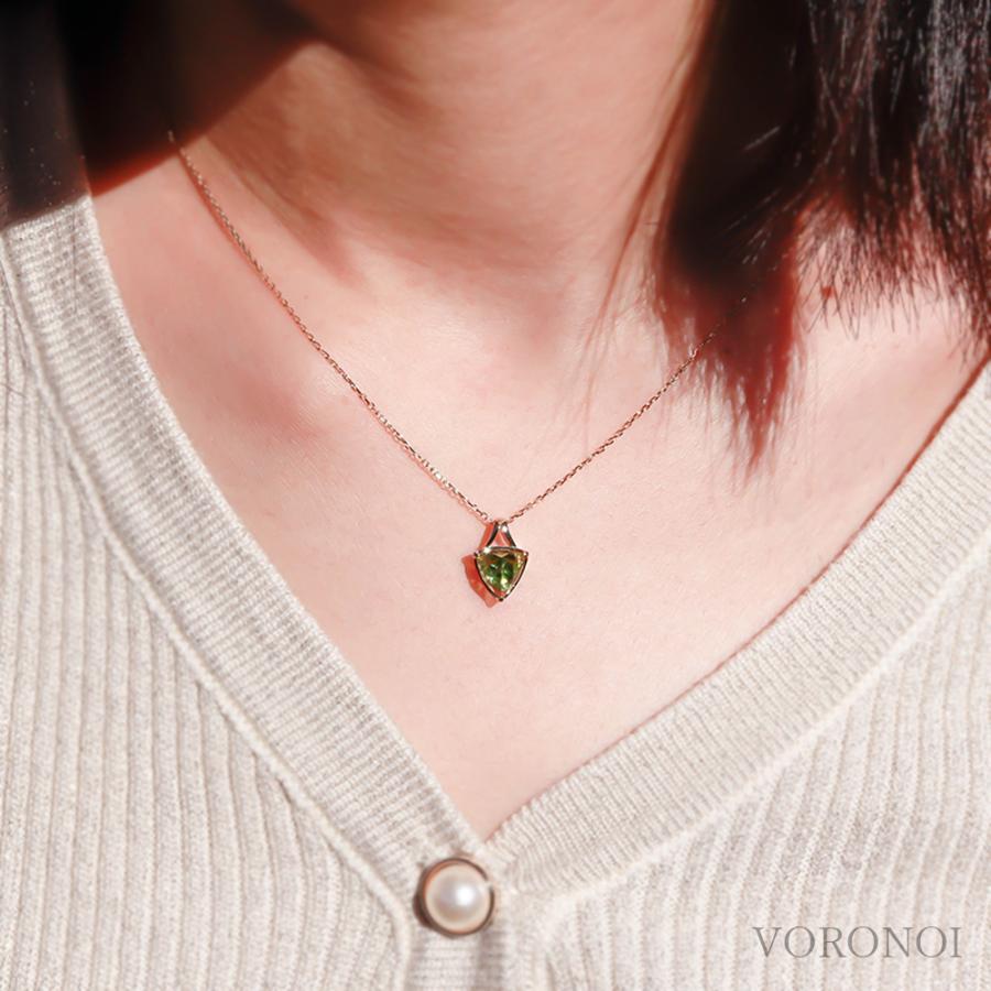 MINAMO 正規品 K10 トライアングル ペンダントトップ MINAMO