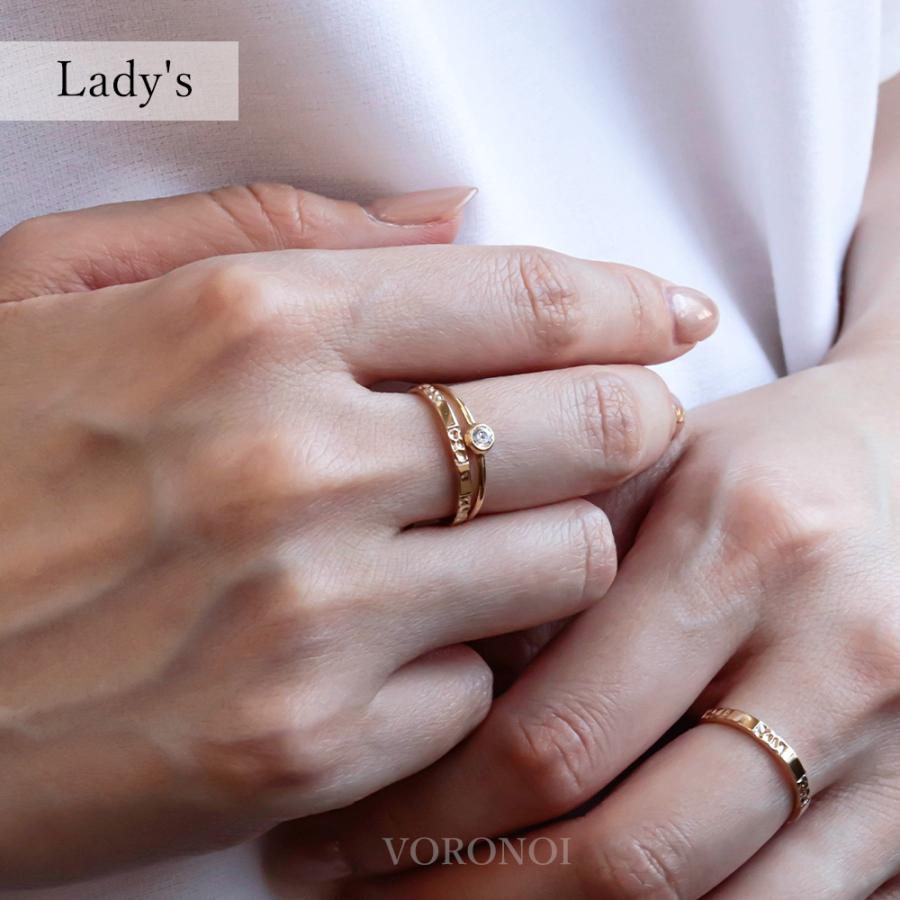 市松　リング リング - 市松 - （L） K10