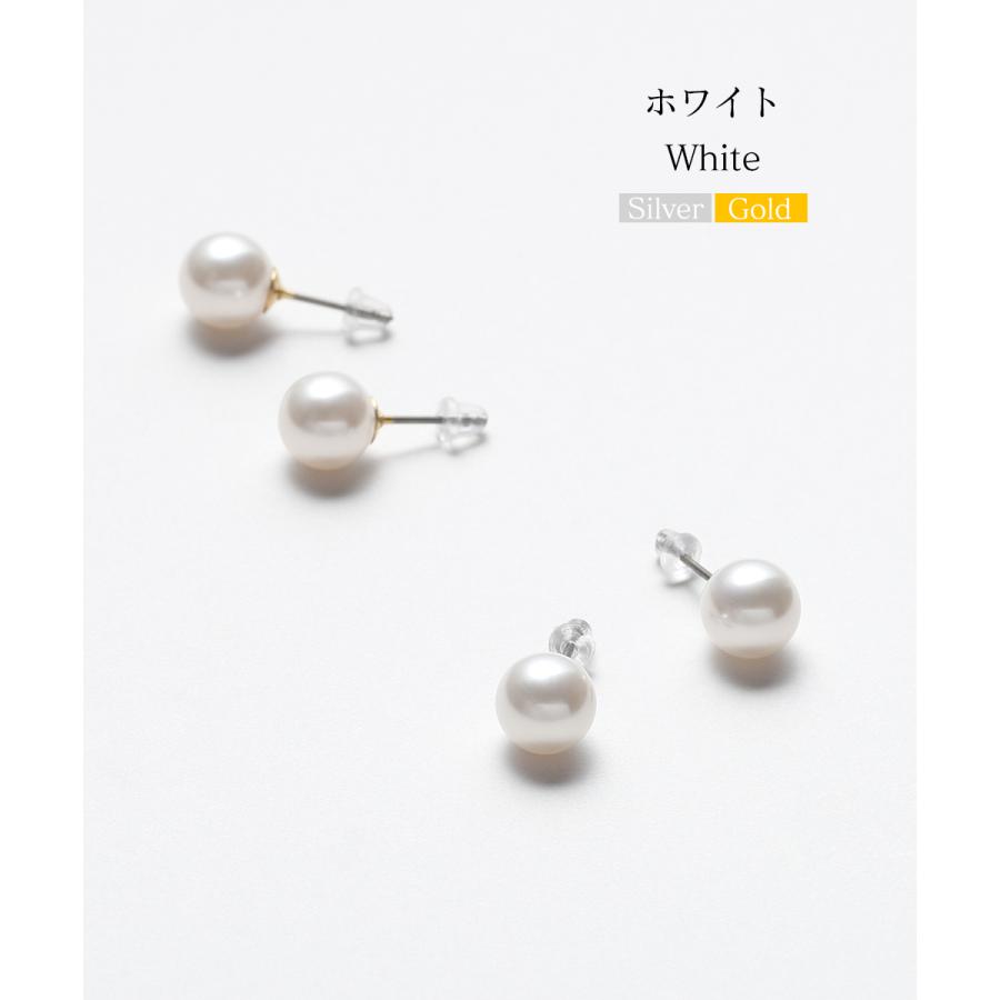 パールピアス　淡水真珠　バロック　冠婚葬祭　カジュアル　直結　アレルギー対応 パールピアス 淡水真珠 バロック 冠婚葬祭 カジュアル 直結
