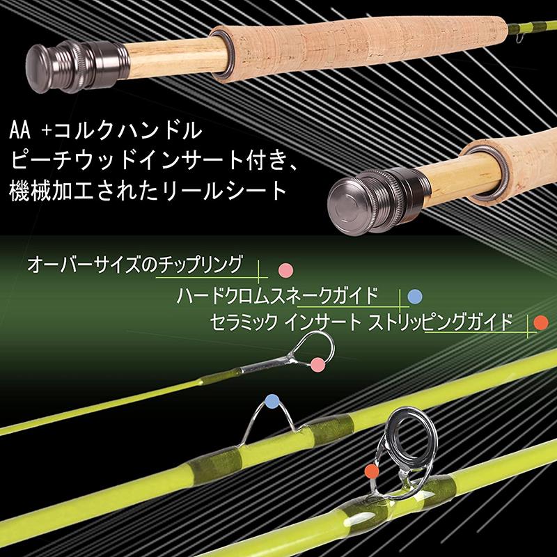 山岳渓流用フライロッド 2ウェイト 6 6フィート 4ピース カーボンロッド 釣り竿 フライフィッシングために設計された Addm1035 安光屋 通販 Yahoo ショッピング