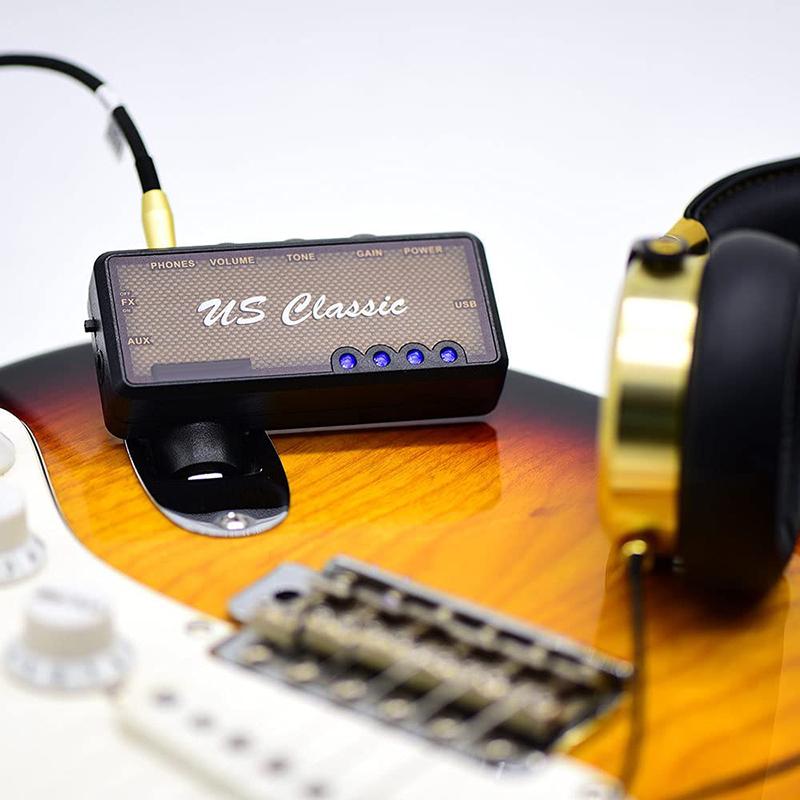 ヘッドフォン アンプ ギター用アンプ クラシック ヘッドフォンギターアンプ USB充電 ポケットサイズ コンパクト アンペグ エフェクト AUX  :addm2023:安光屋 - 通販 - Yahoo!ショッピング