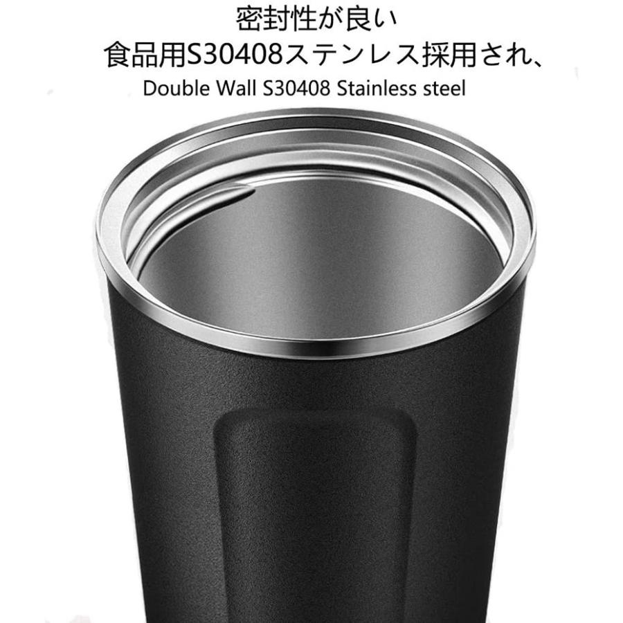 マグカップ 保温 コーヒーカップ コンビニカップ 携帯マグ 保冷 タンブラー 真空断熱 ステンレス製 蓋付き 持ち運び 直接ドリップ プレゼントに 510ml ブラック Addm517 安光屋 通販 Yahoo ショッピング