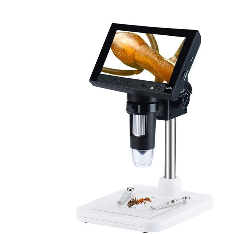 デジタル 顕微鏡 4 3インチ液晶 最大1000倍率 Hd 360万画素 昇降スタンド式 Led搭載 デジタルマイクロスコープ Usb充電 日本語説明書 Addm787 安光屋 通販 Yahoo ショッピング
