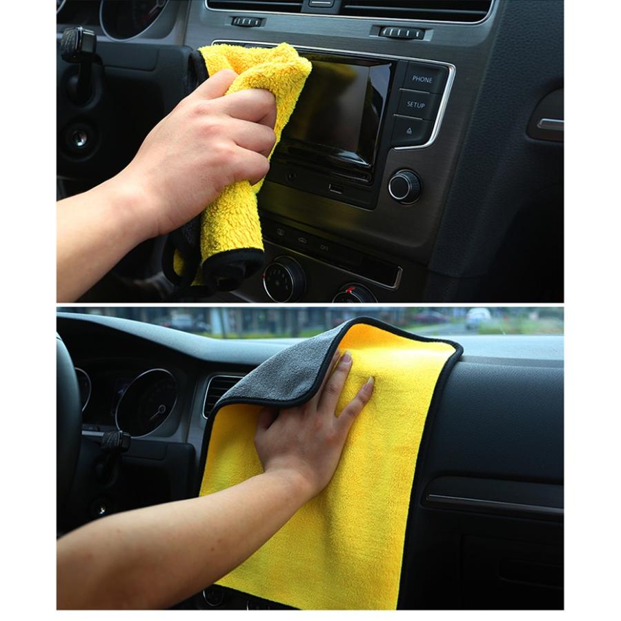 2枚入り 極細繊維洗車タオル 両面厚手 吸水 速乾 マイクロファイバー 洗車クロス 家事多用途 30 60cm 送料無料 Auto 13 2set 安光屋 通販 Yahoo ショッピング