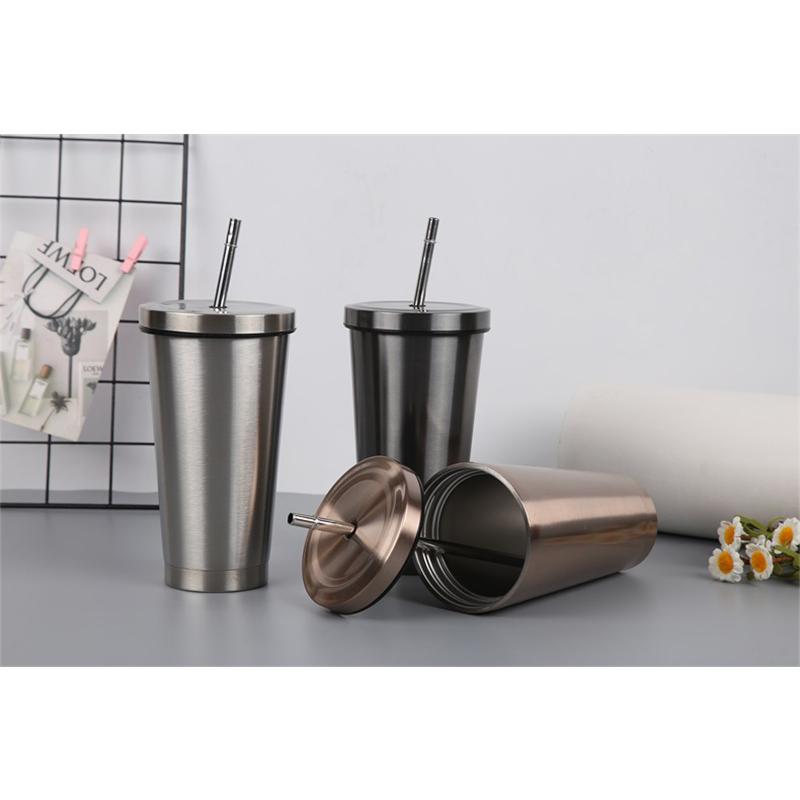 ステンレス タンブラー 保温 保冷 カップ コーヒー タンブラー ステンレス製 蓋付き 持ち運び 直飲み ストロー付 500ml 6色 Auto A325 安光屋 通販 Yahoo ショッピング