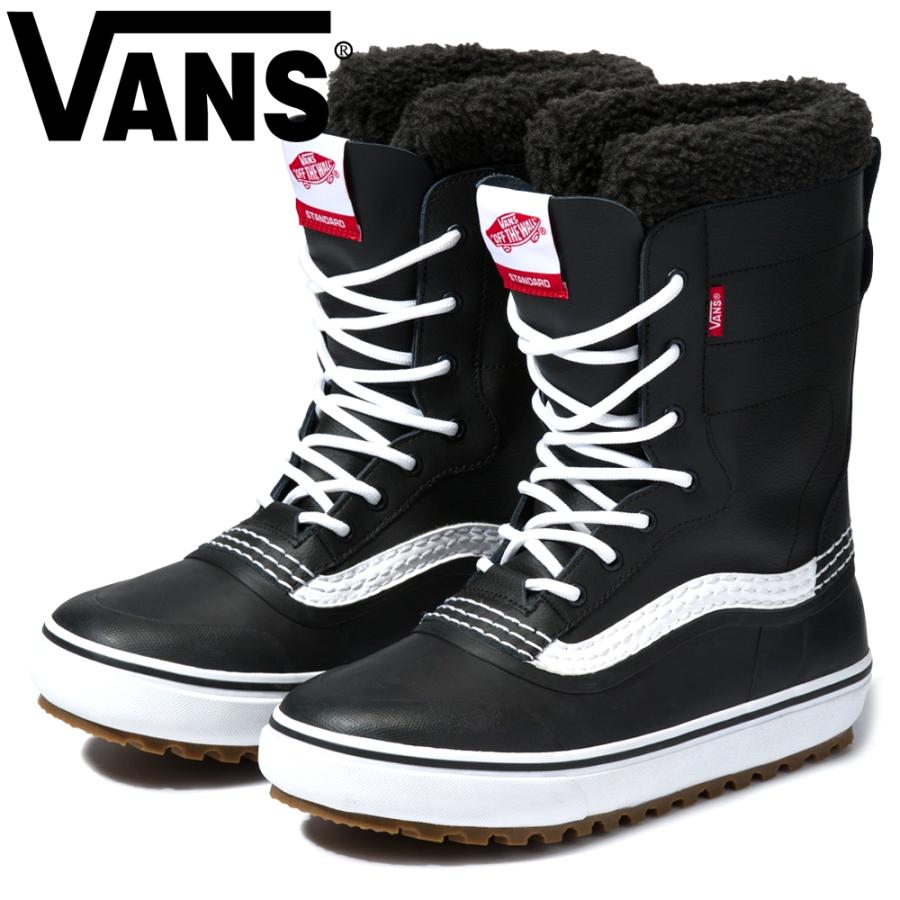 スノーブーツ VANS バンズ STANDARD SNOW MTE BLACK WHITE スノーブーツ VANS バンズ STANDARD SNOW MTE BLACK WHITE
