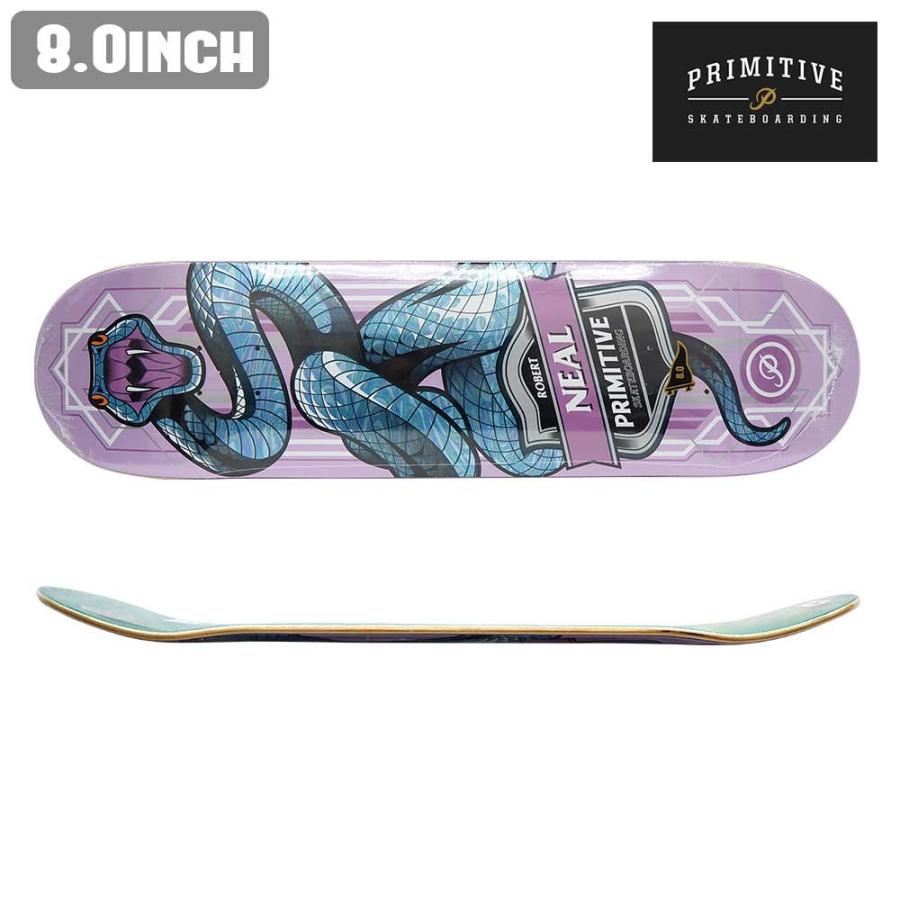 スケートボード スケボー デッキ Primitive プリミティブ Neal Pro Viper 板 ストリート Skate Deck 公式 正規店 Inch 8 0 Vog2364 ヴォーグドットコム 通販 Yahoo ショッピング