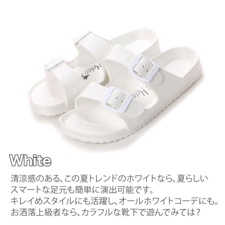 サンダル レディース ぺたんこ 歩きやすい ビーチサンダル レディース 痛くない ウォッシャブル 超軽量 Meteo EVA 黒 白 ネイビー ブラック ホワイト |  | 04