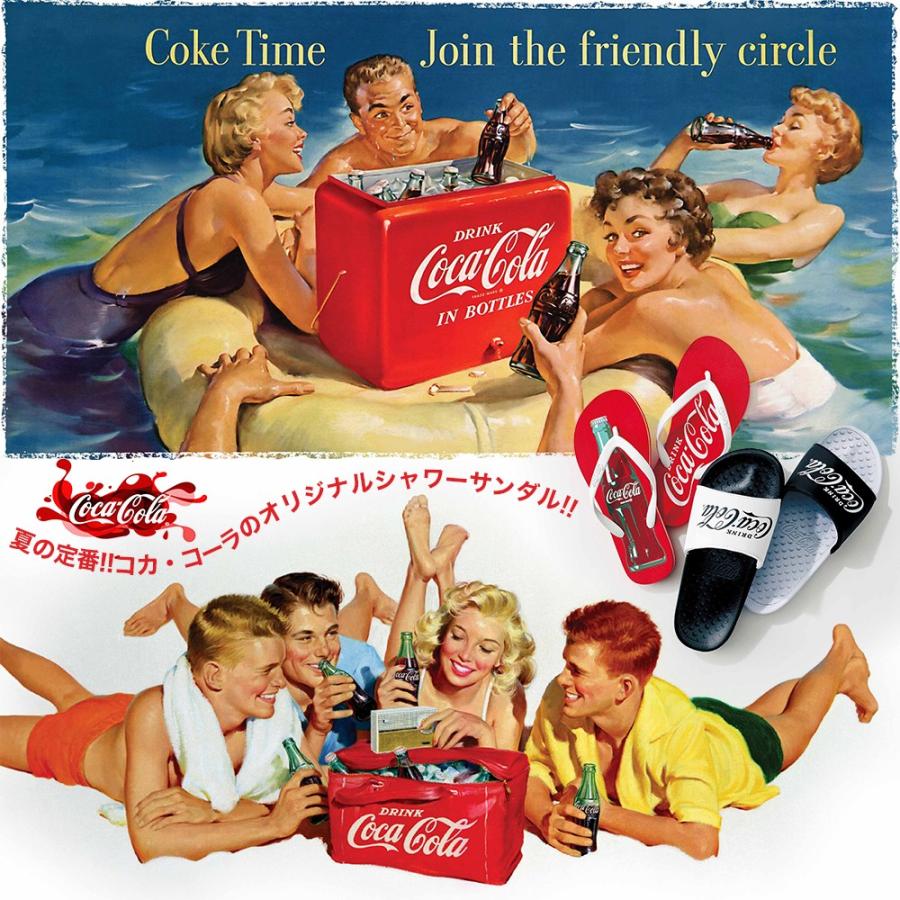 サンダル コカ・コーラ コカコーラ シャワー サンダル ロゴ シャワーサンダル メンズ レディース ユニセックス サンダル ビーチサンダル sale |  | 01