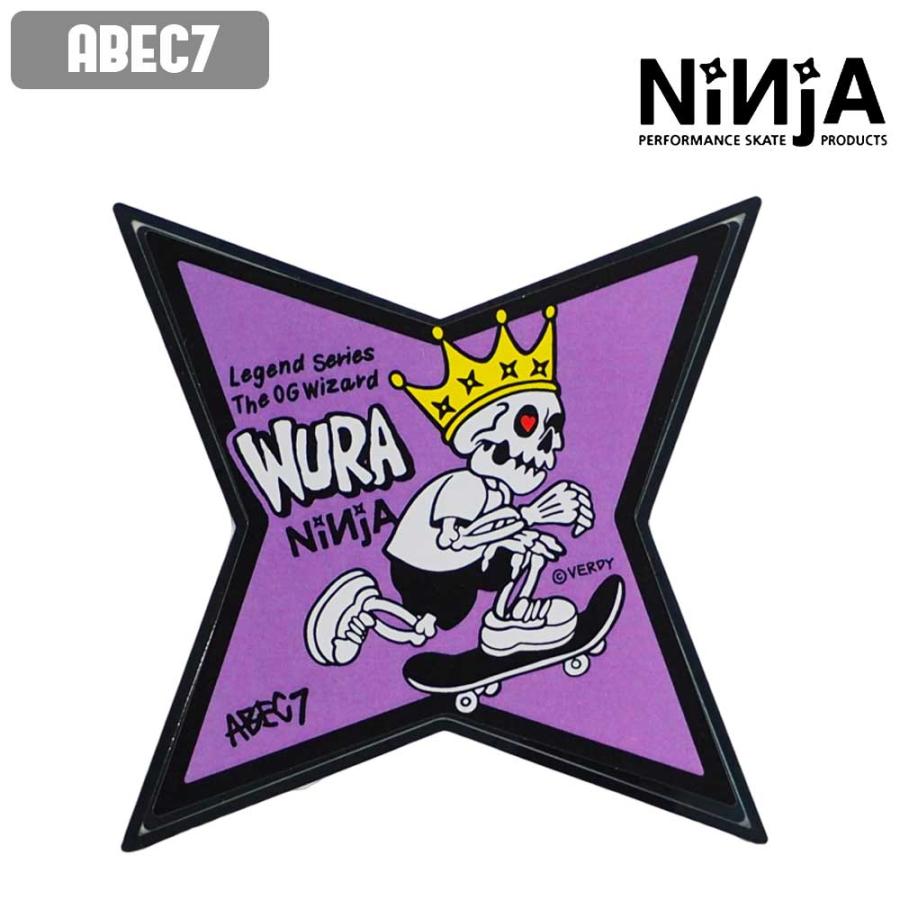 ベアリング NINJA BEARINGS ABEC7 Signature 浦友和 model ニンジャ