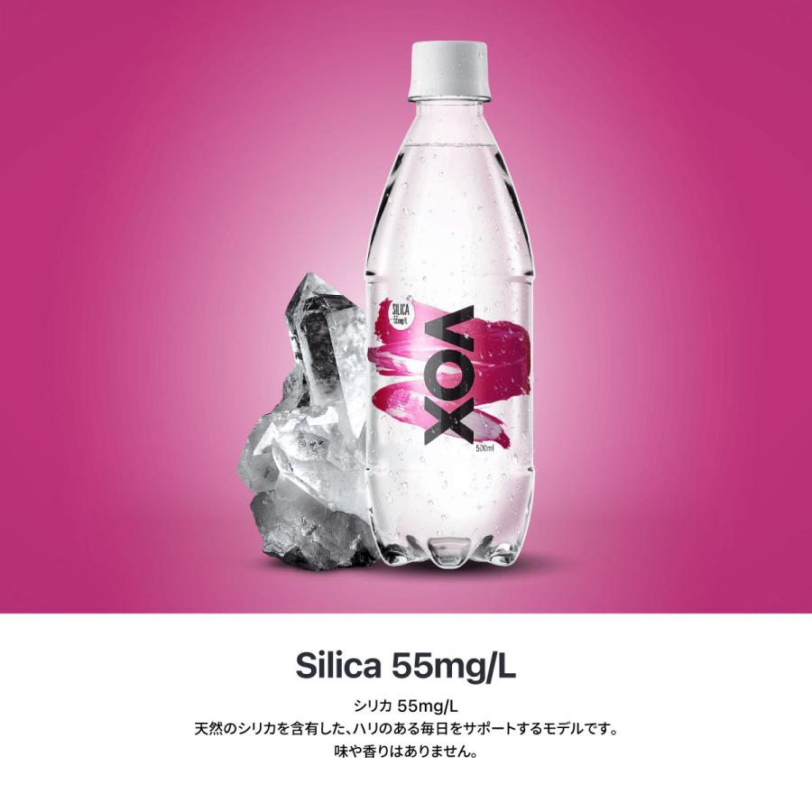 返品送料無料】 VanaSilica バナジウム シリカ 強炭酸水 500ml