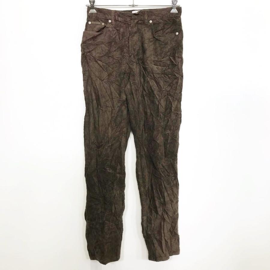 Calvin Klein コーデュロイパンツ W10 カルバンクライン ブラウン 古着