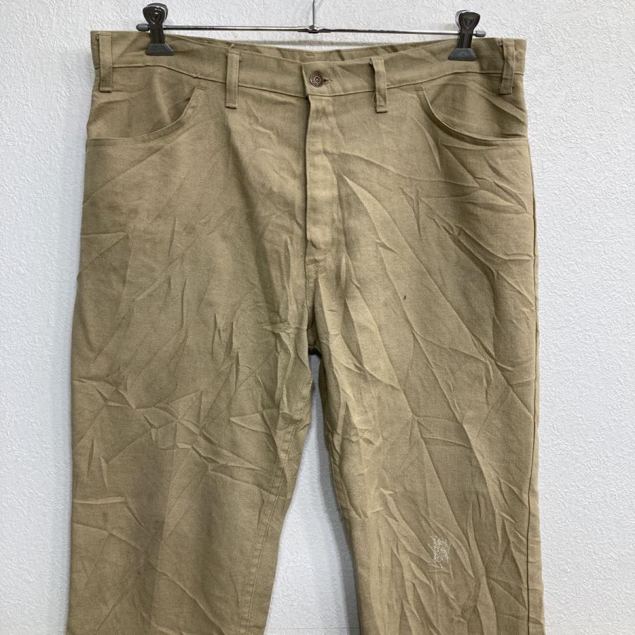 Levi's スタプレ ロングパンツ W39 リーバイス ビッグサイズ ベージュ