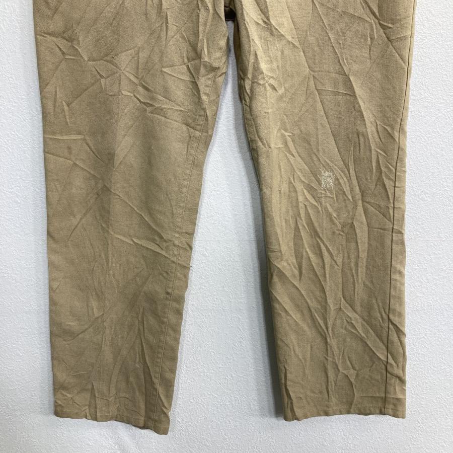 Levi's スタプレ ロングパンツ W39 リーバイス ビッグサイズ ベージュ