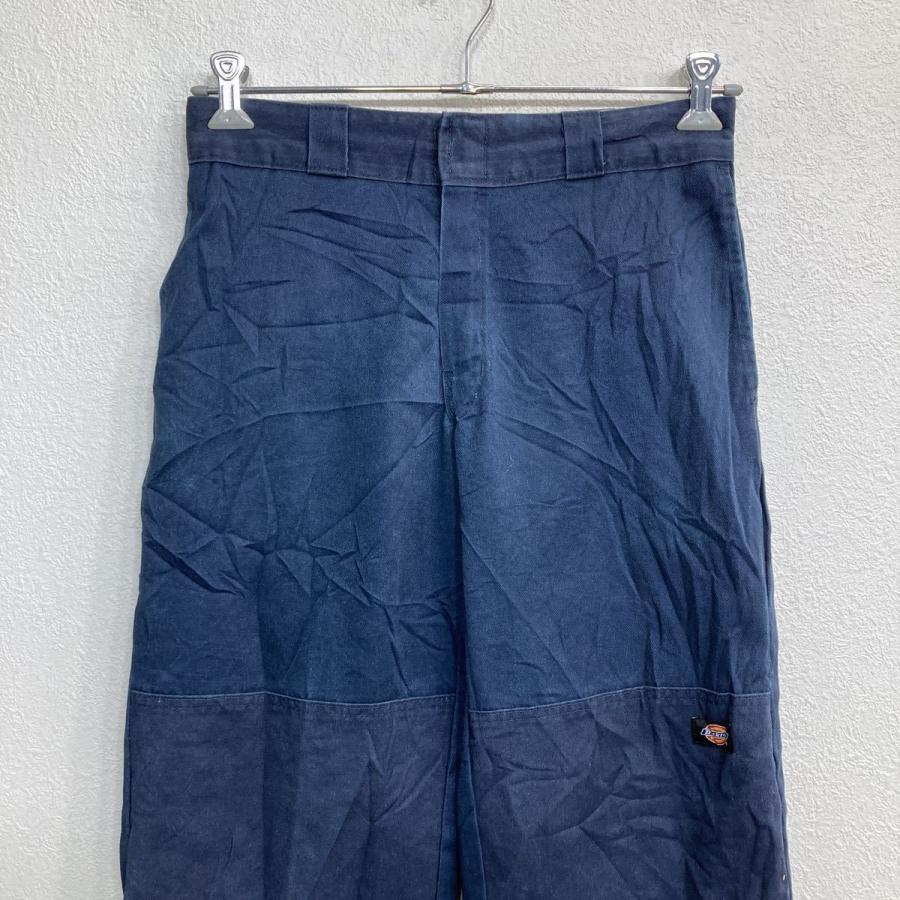 Dickies ワークパンツ W30 ディッキーズ ルーズフィット ネイビー 古着