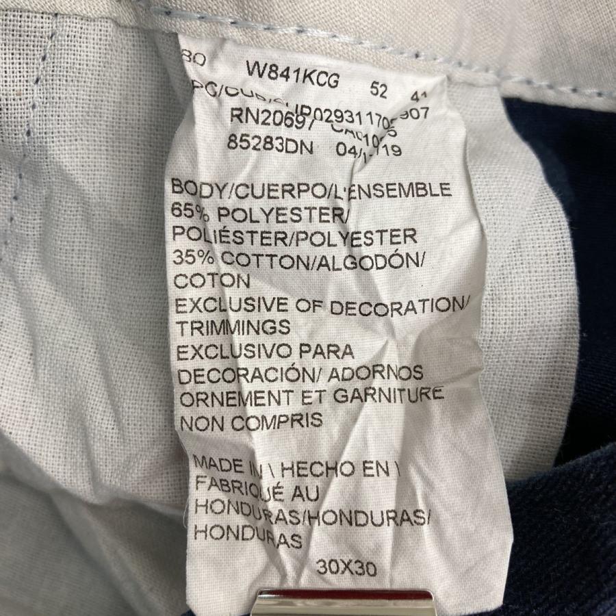 Dickies ワークパンツ W30 ディッキーズ ルーズフィット ネイビー 古着