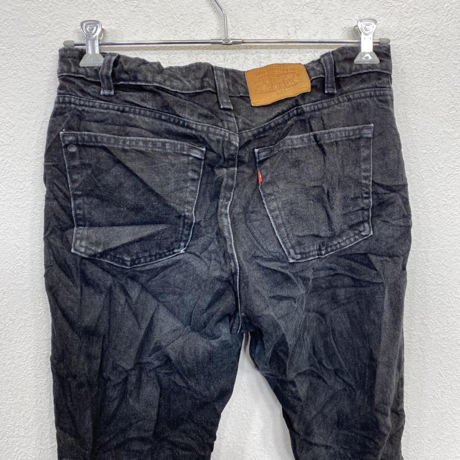 Levi's 531 デニムパンツ W33 リーバイス スリム テーパード カナダ製 ブラック 古着卸 アメリカ仕入 2303-817｜voxtrading9｜06