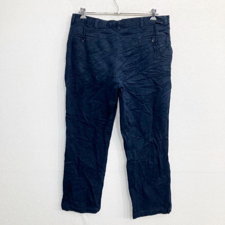 DOCKERS チノパン W40 ドッカーズ タックパンツ ビッグサイズ ネイビー